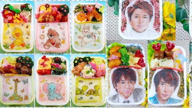 前裁縫製鞋師的超巧手！擬真人像便當從動漫到明星都難不倒他 minnano_anego、角色、造型、便當、擬真