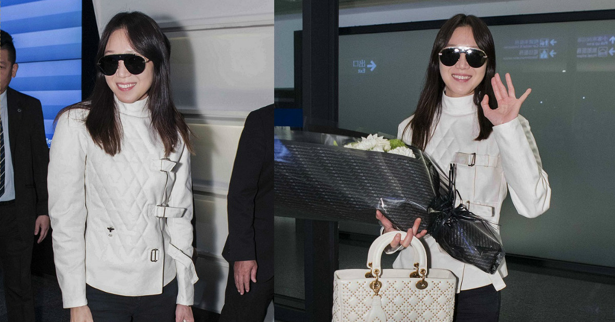 孔可愛來台吃的也時尚！孔曉振抵台改走一般通道親切向粉絲握手 孔曉振、孔可愛、韓星、Dior、FiFi 茶酒沙龍