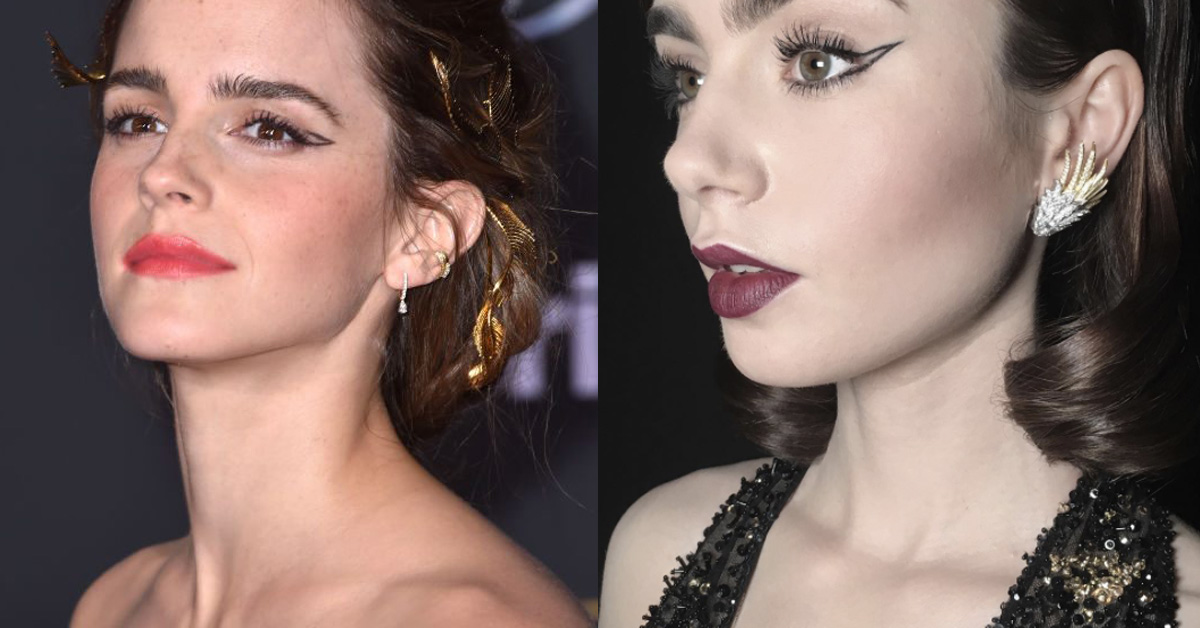 美妝Weekly：最近幾何線條好流行！艾瑪華森也這樣畫的三角空心眼線妝 眼線、幾何線條、眼妝、艾瑪華森、紅毯