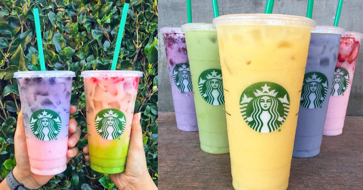 星巴克也推漸層飲料？星巴克迷們所不知道的6種創意祕、密、菜、單 星巴克、特調、秘密菜單、創新、創意、星冰樂、奶昔、夢幻