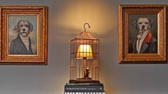 溫暖家中的重要元素　多款造型燈品    CAT IN A CAGE TABLE LAMP、Pagebypage lamp、Wessemius、GilesGodwinBrown、Zeeroombras