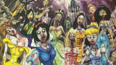 迪士尼公主變形記特蒐　把我的公主還來！    FIC EFFIN TION、 Ideally Challenged、Deviant art、Crushable、Desenh4ndo、藝術