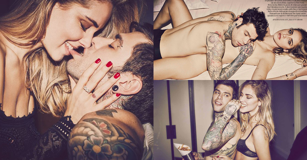交疊熱吻又含手指泡澡！米蘭教主Chiara Ferragni跟男友激情全裸上封面 Chiara Ferragni、Fedez、封面、全裸、VANITY FAIR