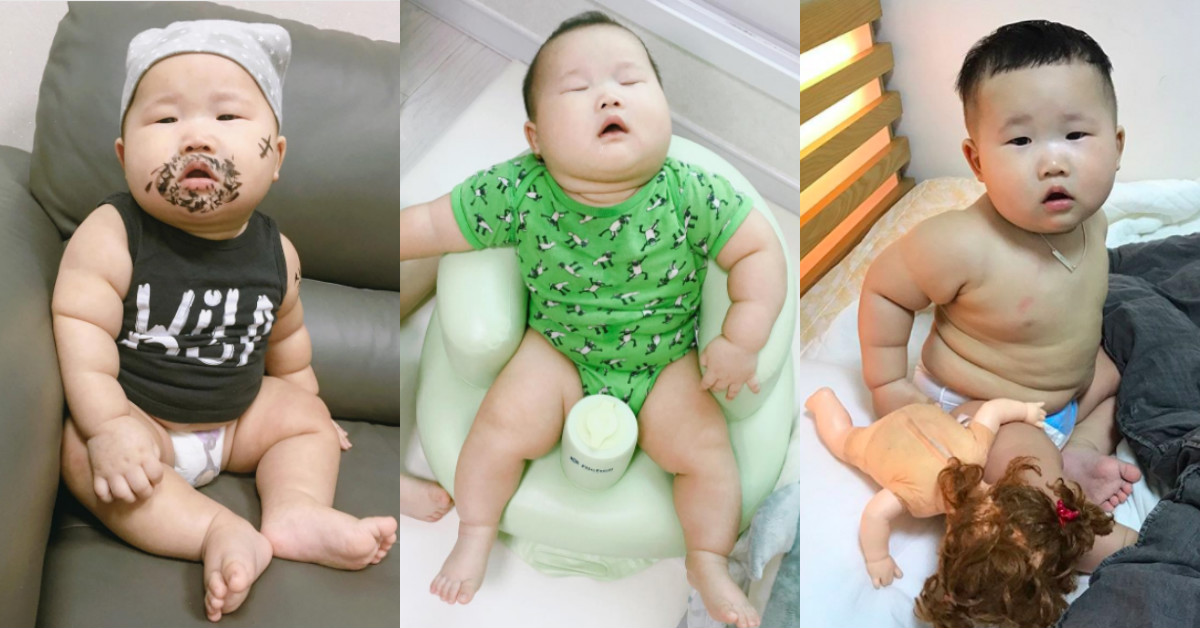 10個月大就有濃濃「大叔」味？超級呆萌的韓國米其林寶寶DUBU DUBU、韓國、豆腐、米其林寶寶、大叔、可愛、呆萌、嬰兒