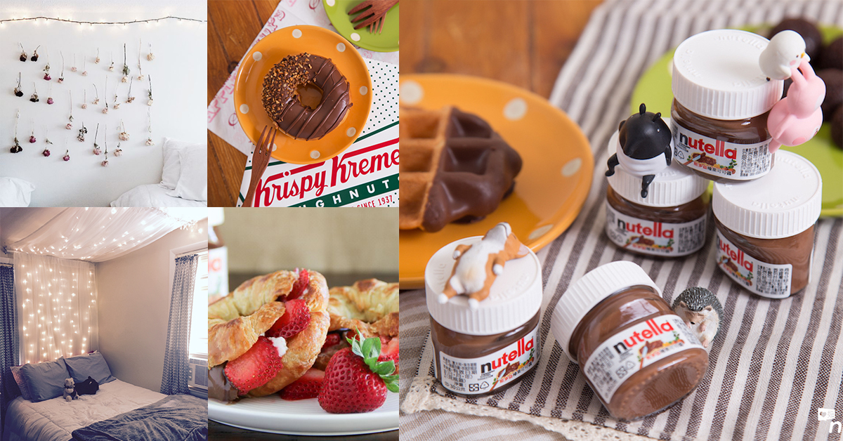 和姐妹黏踢踢就是幸福啊！女生才懂的5種BFF時刻 Nutella、Krispy Kreme、BFF時刻、甜點、照片牆