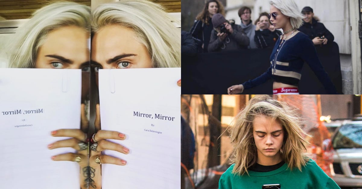 超模都這麼有才華就對了！粗眉卡拉Cara Delevingne出版小說聊情傷？ 卡拉迪樂芬妮、Cara Delevingne、粗眉超模、新書、Ｍirror Mirror