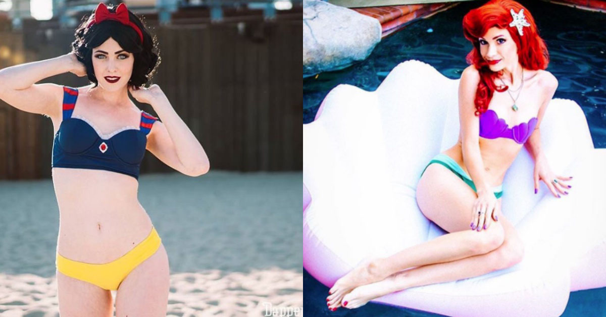 下水也要當美美的公主！兼具性感與可愛的迪士尼公主系列比基尼 迪士尼、公主、泳裝、比基尼、性感、可愛、Enchanted Bikinis、手工訂製