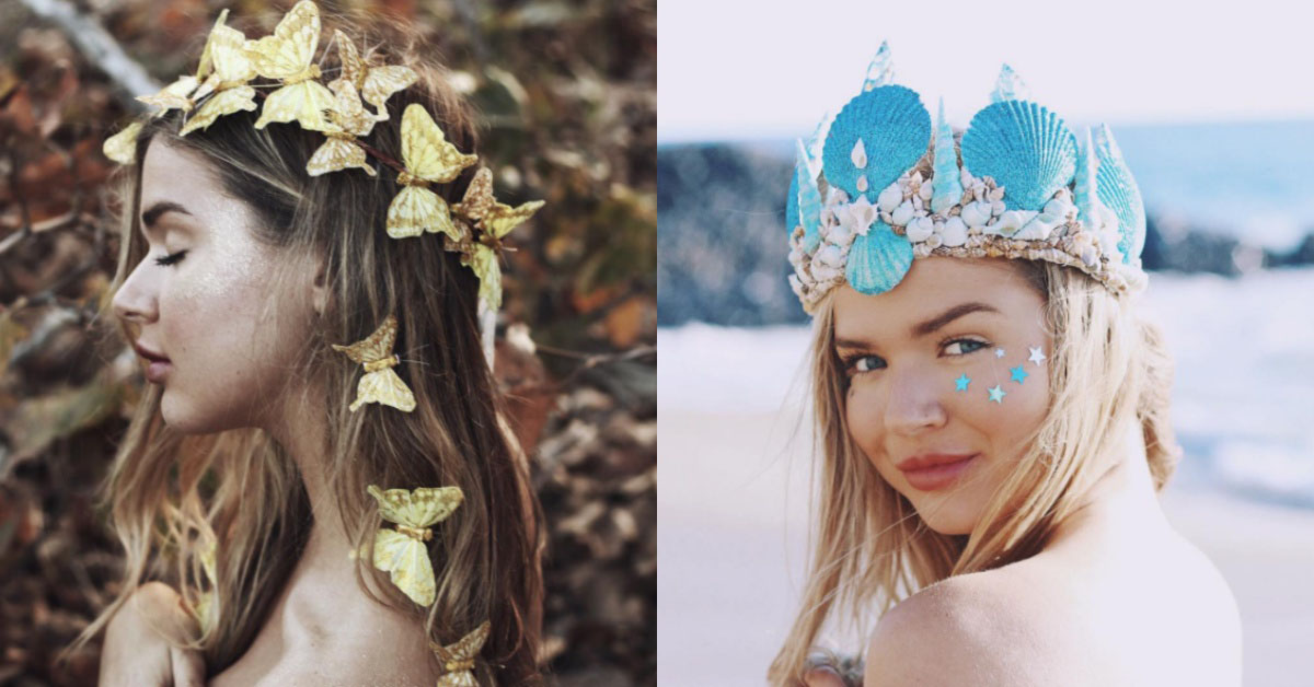 宛若蝴蝶在髮間翩翩飛舞！仙氣逼人的浪漫民族風頭飾 頭飾、Wild & Free Jewelry、Corina Alulquoy Browng、民族風、浪漫