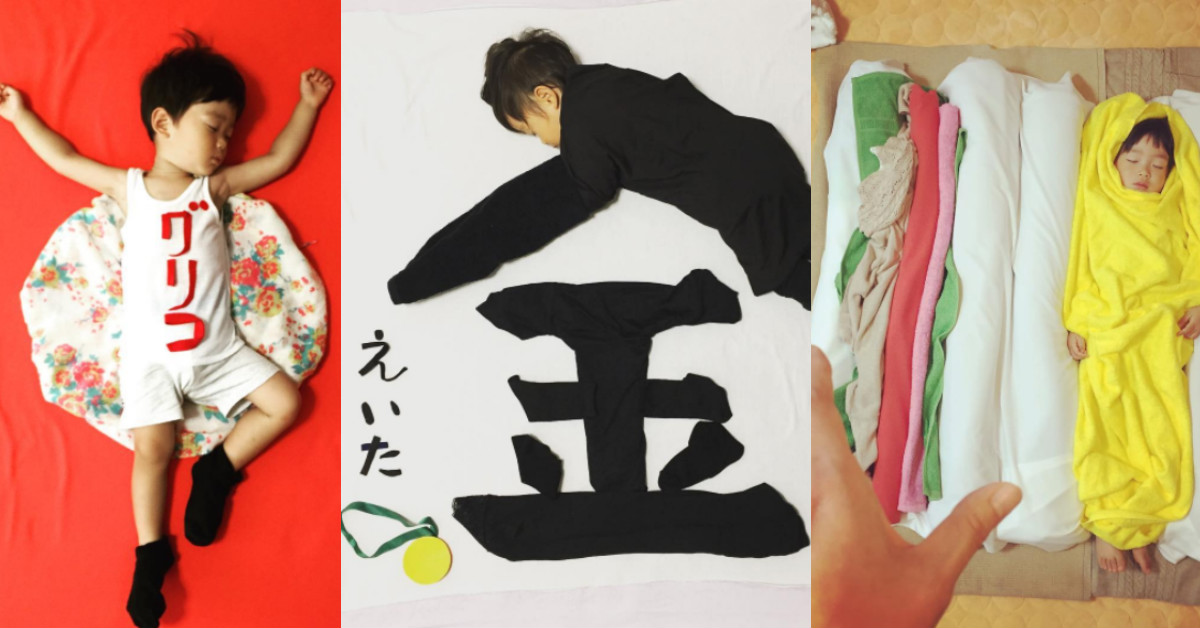 「原來媽媽趁我睡著時都在......」惡搞睡顏的Cosplay大特輯來惹 睡顏、惡搞、可愛、小孩、角色扮演