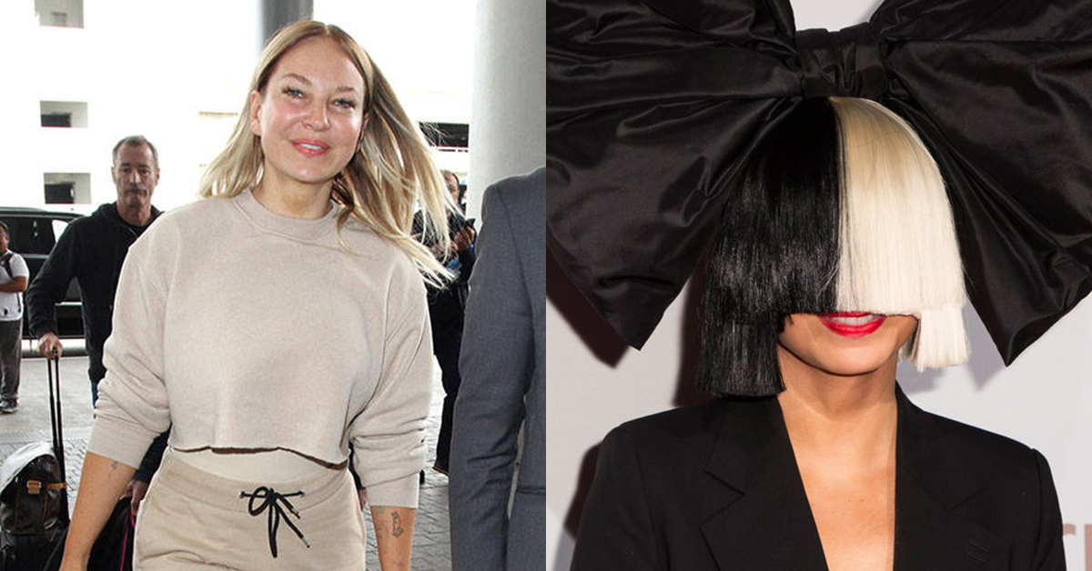 我的老天鵝啊Who are you？難道Sia以後都不以招牌假髮亮相了嗎 Sia、希雅、機場、假髮、寂寞水晶燈