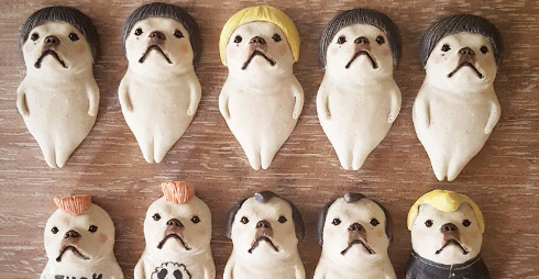 通通給我立正站好！超萌的法鬥&巴哥陶藝小物 巴哥、法鬥、yutoriro.t.susumu、田崎勧、陶土