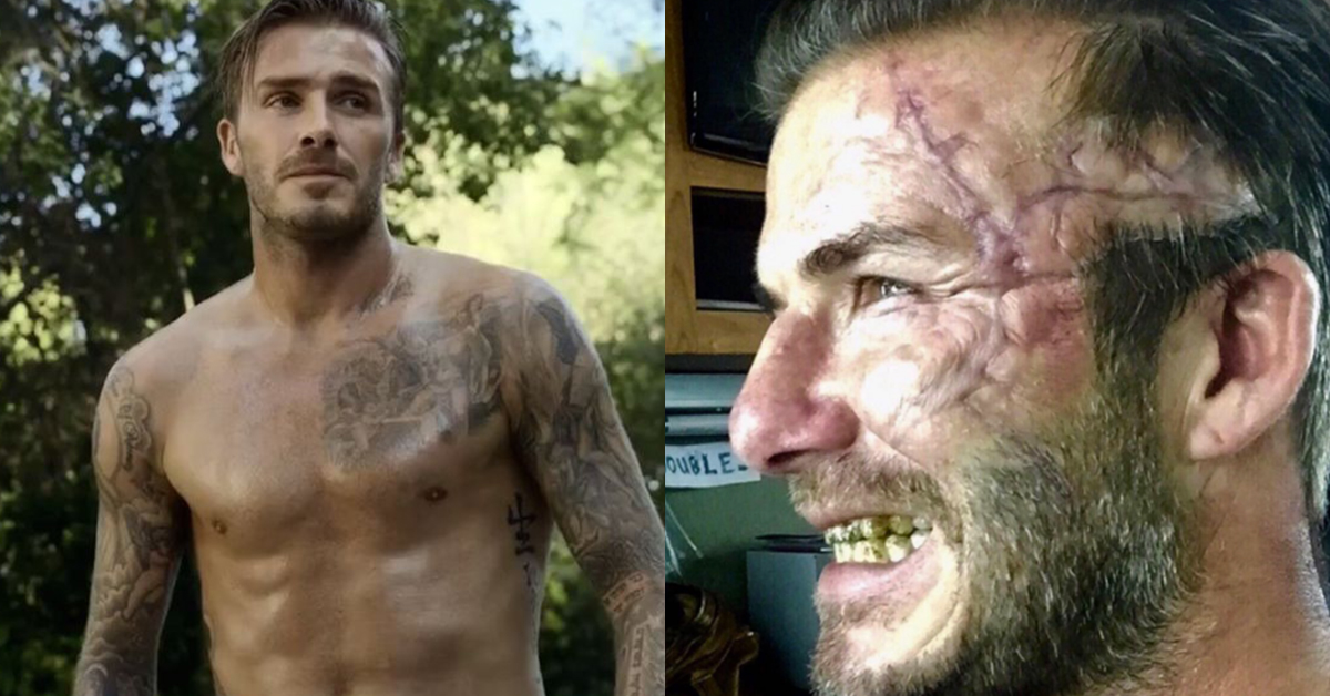 「你是要演死侍嗎？」貝克漢的IG傷疤照嚇壞粉絲 貝克漢、足球金童、亞瑟：王者之劍、查理漢納、Charlie Hunnam