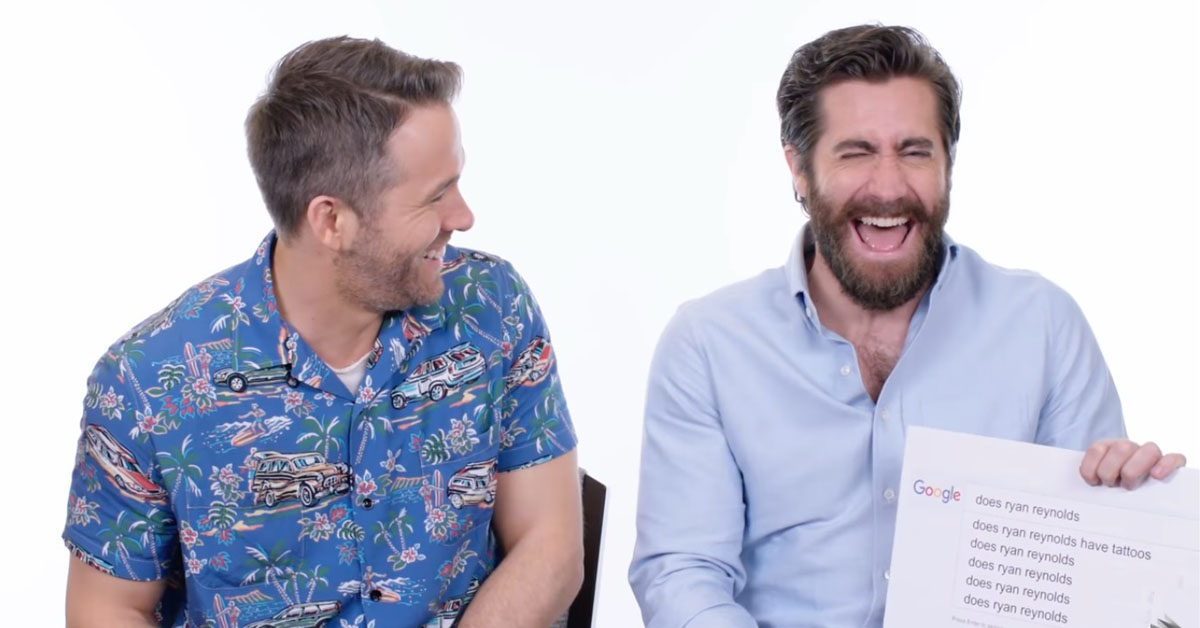 萊恩你到底要跟多少男人搞曖昧？最新好萊塢男男CP－萊恩雷諾❤傑克葛倫霍 萊恩雷諾、傑克葛倫霍、Jake Gyllenhaal、Ryan Reynolds、Bromance