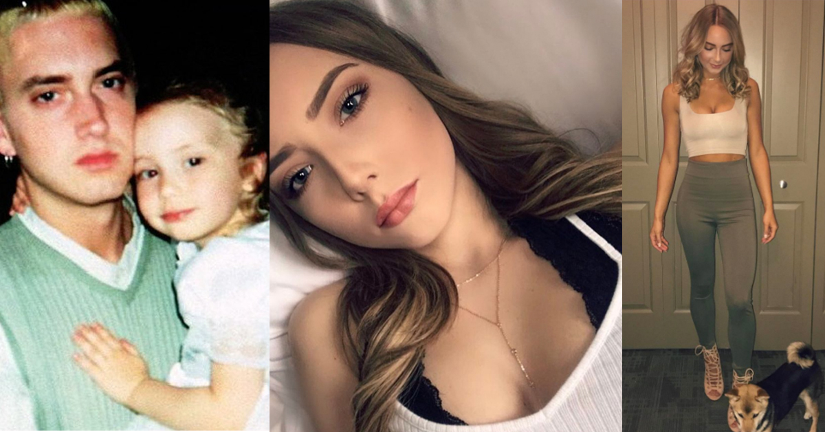 還以為哪個Model出道！饒舌天王阿姆女兒Hailie Scott顏值高到破表 海莉傑德史考特、Hailie Jade Scott Mathers、阿姆、Kim Scott、女大十八變