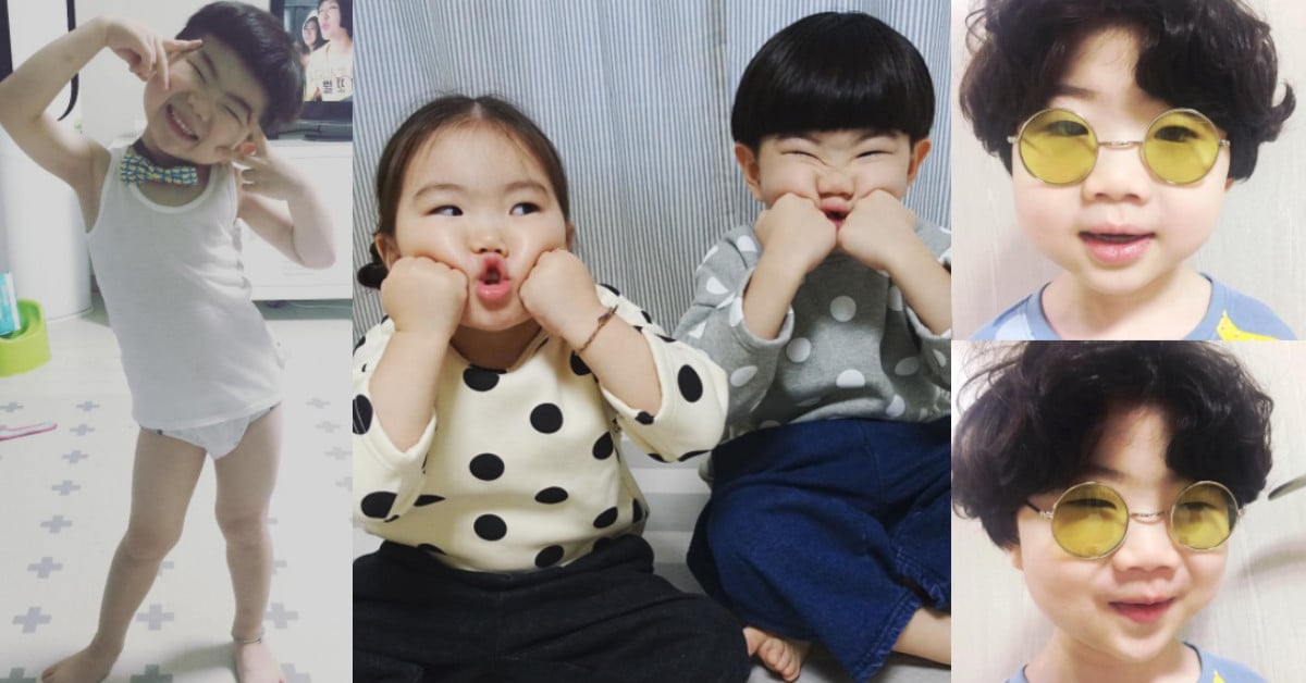 天生的諧星在此！韓國超療癒小兄妹笑歪你的腰 韓國、小孩、療癒、可愛、搞笑、幽默、有趣、諧星、天真、兄妹、kkamooong