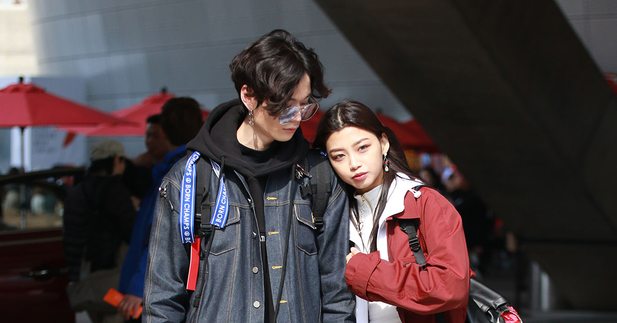 【首爾時裝週】我也想要跟男朋友這樣放閃～韓國潮CP穿搭！ 首爾時裝週、SFW、潮人、歐巴、CP