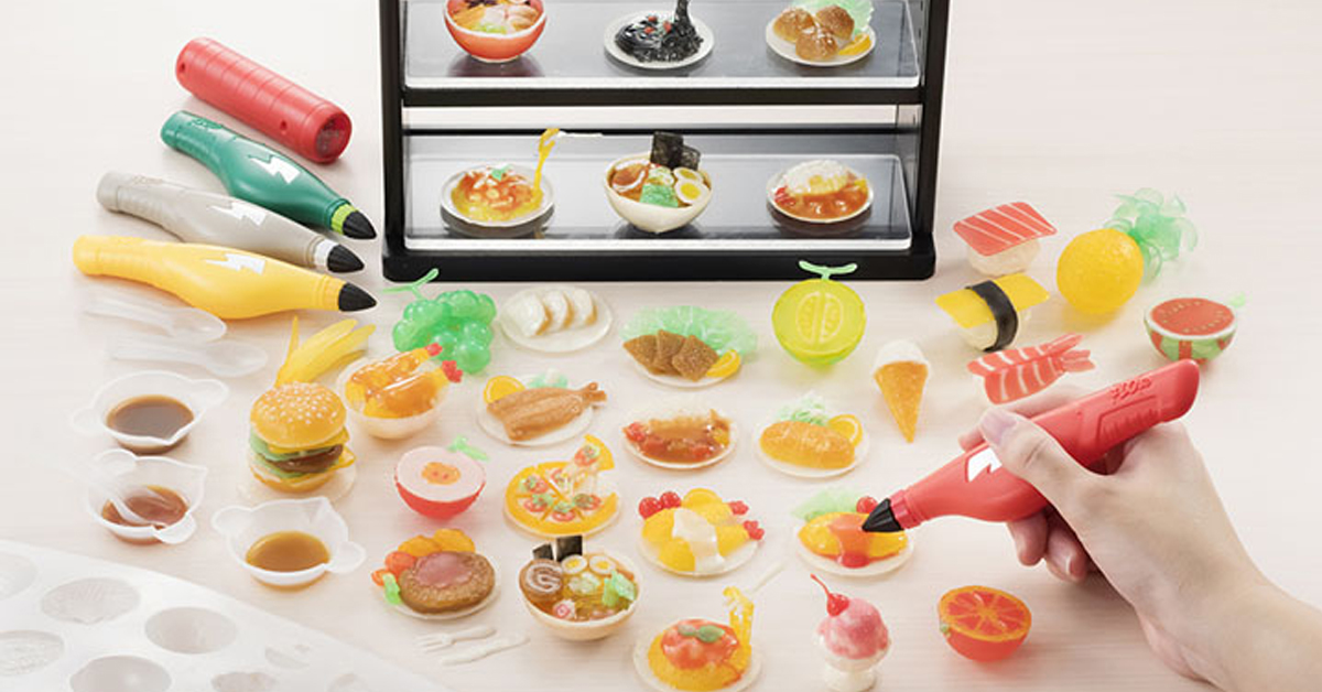 手殘女也能變身樣品大師！日本「3d Dream Art Pen 」輕鬆畫出食物模型 日本、mega House、3d Dream Art