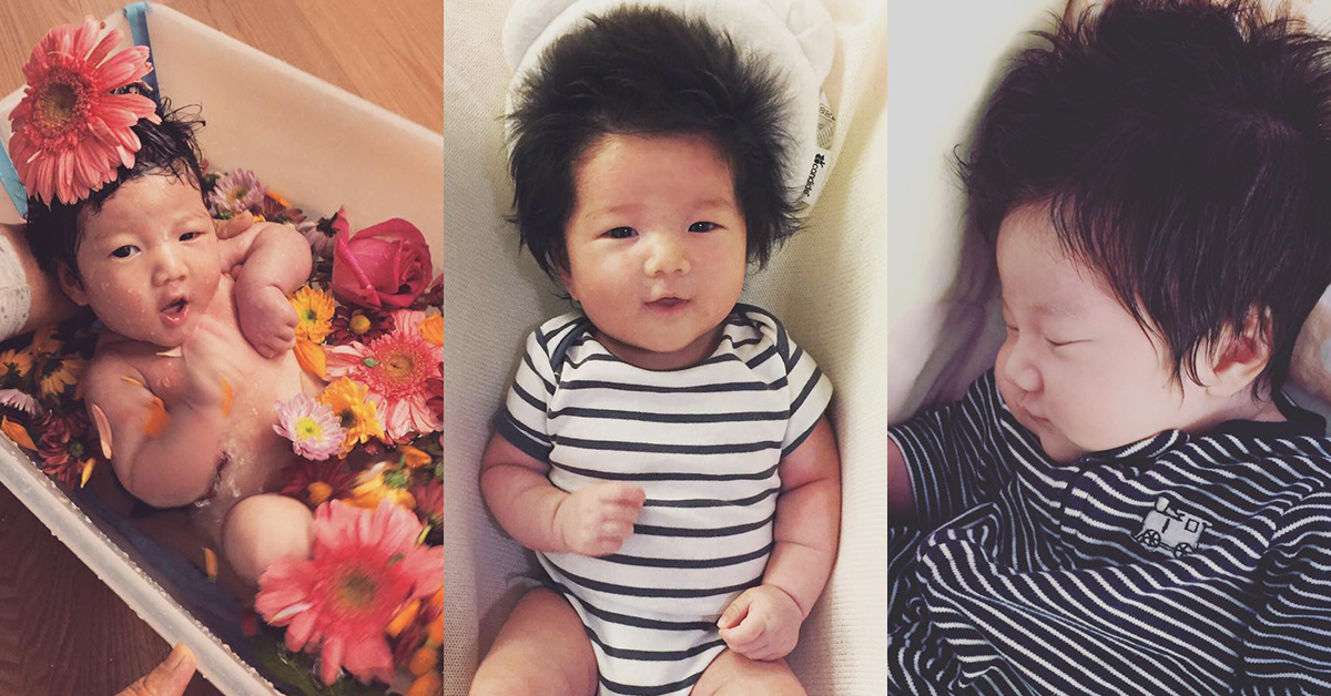 「瘦長版米其林+爆炸頭」！隋棠兒童節曬女兒萌照逗翻網友 隋棠、女兒、兒童節、Lucy、Max