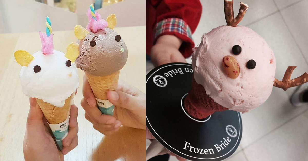超萌獨角獸讓妳拍到還捨不得吃！3家動物造型冰淇淋特搜 冰淇淋、動物造型、獨角獸、泰國、韓國