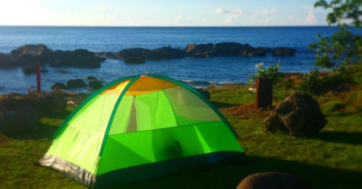 【花蓮】淨化心靈的花蓮露營地精選：石梯坪露營區 愛玩妞在花蓮