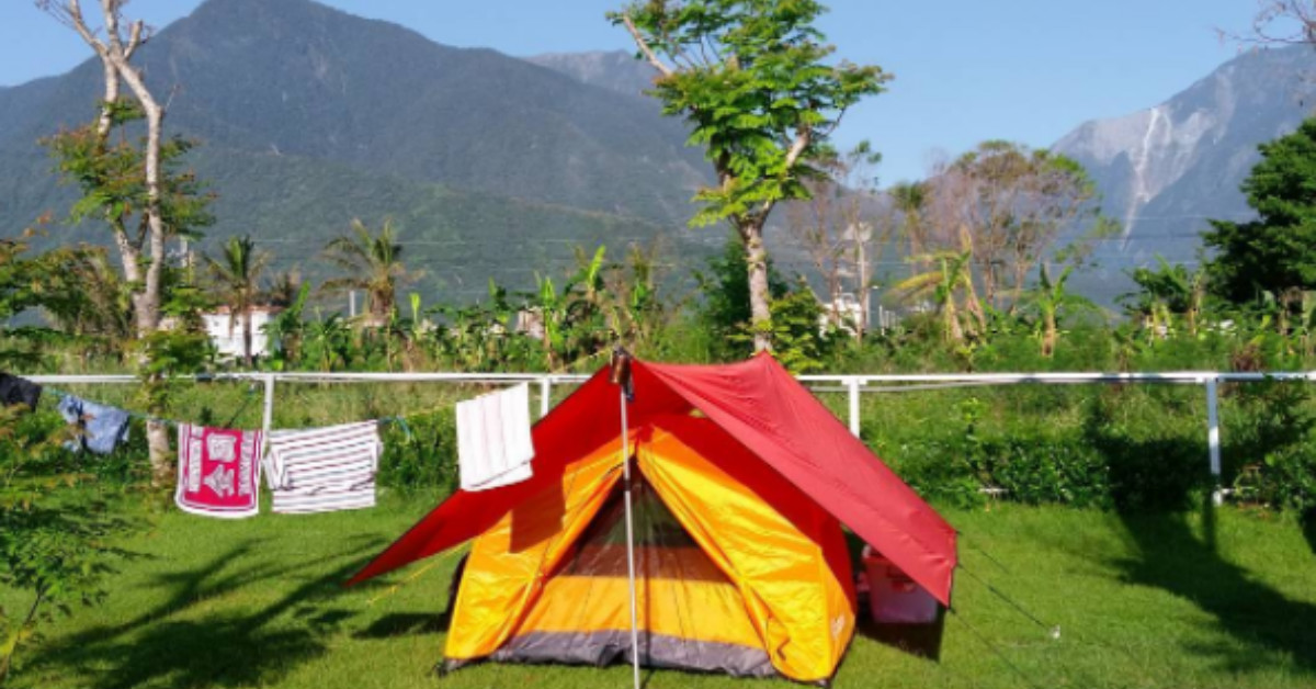 【花蓮】淨化心靈的花蓮露營地精選：月牙灣露營區 愛玩妞在花蓮