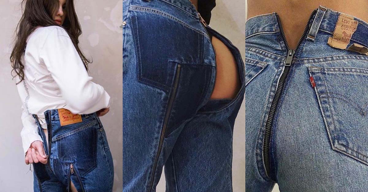 是為了上廁所方便嗎？露半「屁」的牛仔褲讓人羞得嫑嫑的 牛仔褲、丹寧褲、Vetements、坎達爾珍娜、Kendall Jenner