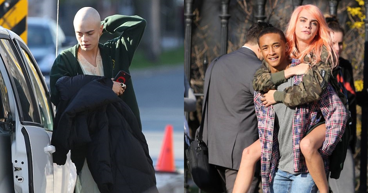 演出癌症病患剃光頭啦！卡拉在《Life in a year》與威爾史密斯之子大談姐弟戀 卡拉、Life in a year、威爾史密斯、Cara Delevingne、傑登史密斯、Jaden Smith、姐弟戀