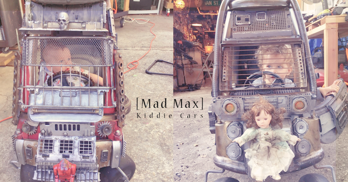 地表超狂老爸的瘋狂改造！《瘋狂麥斯：憤怒道》迷你版鎧甲車讓萌娃變超威啦 超狂、改造、兒童車、玩具車、瘋狂麥斯：憤怒道、鎧甲車