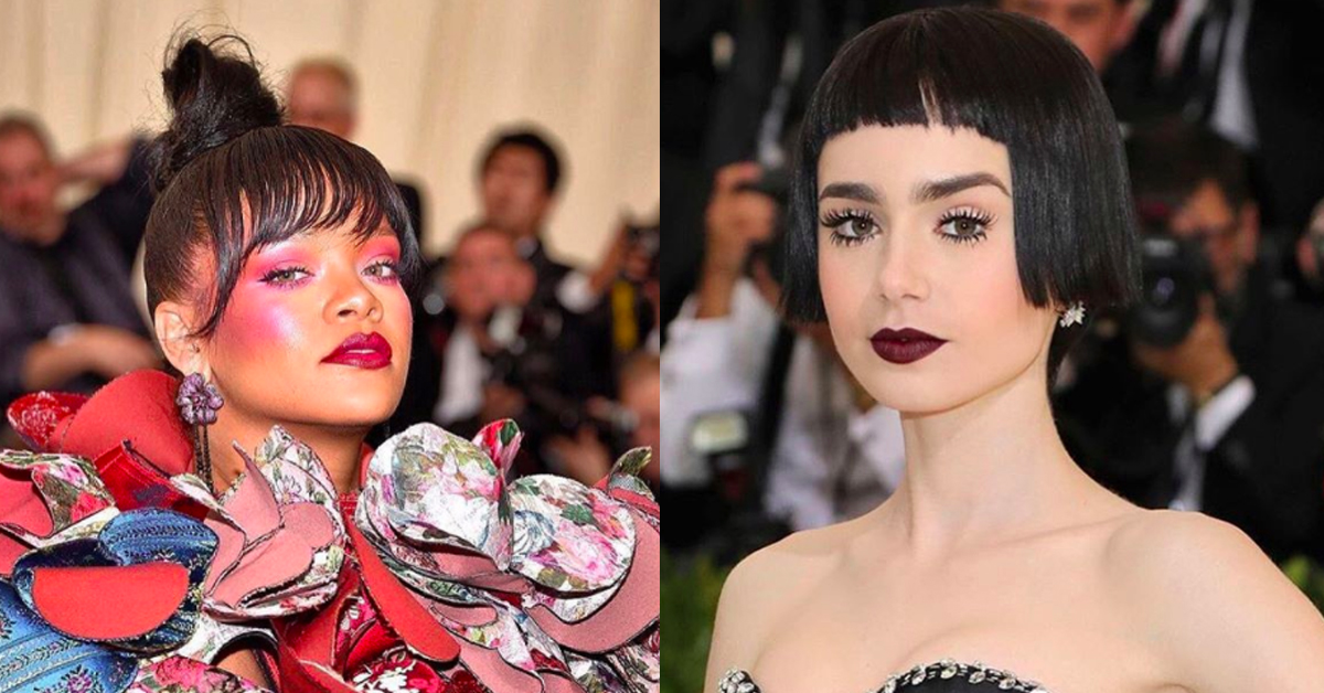 莉莉柯林斯化身暗黑娃娃讓人好想打包帶走！Met Gala一片「紅妝」誰最美？ Met Gala、紐約大都會博物館慈善晚宴、紅毯、時尚界奧斯卡、川久保玲