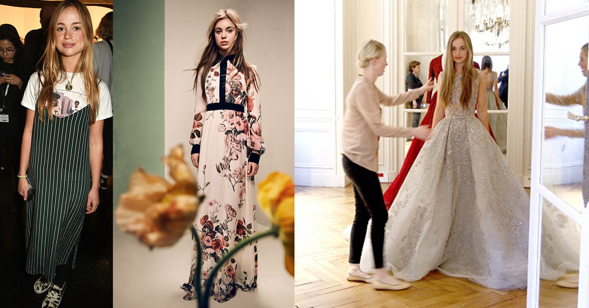 將當凱特摩絲師妹？英國皇室成員艾蜜莉亞躍上T台當模特啦 艾蜜莉亞溫莎女爵、Amelia Windsor、英國皇室、TATLER、凱特摩絲、凱特王妃