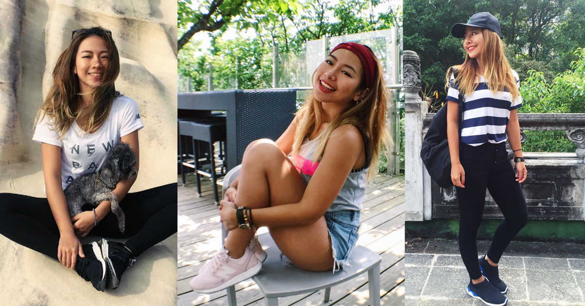 好想變成都奉順！可愛性感的女大生運動風持續燃燒～ 運動風格、穿搭、newbalance、風格、style