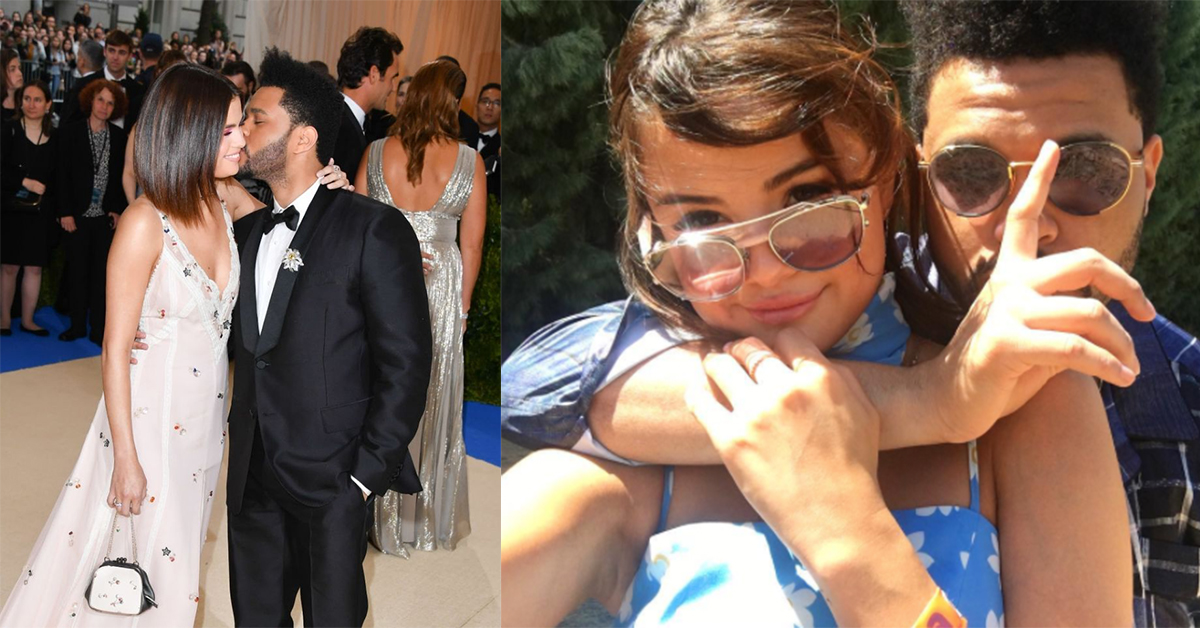 賽琳娜和威肯越愛越高調！公開放閃低語「我愛你」連家長都認證過啦～ 賽琳娜、威肯、放閃、高調、戀愛