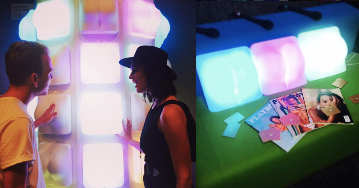 拍打猛男翹臀就能照亮你的人生！ㄉㄨㄞㄉㄨㄞ的屁股燈座 燈、小物、性感、屁屁、Slap it、熟女、飢渴、屁股、藝術