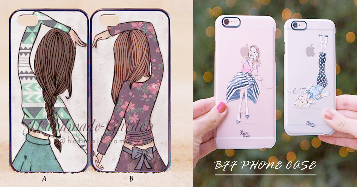 你一半我一半感情不會散～好姐妹專用手機殼 手機殼、閨蜜、姐妹、好朋友、溫馨、愛、BFF、Best Friend Forever