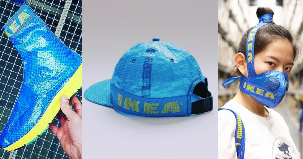 購物袋變安捏？穿上這款「IKEA提袋設計款」才潮到出水！ ikea、巴黎世家、ikeafashion、IKEA時尚、Balenciaga