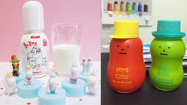 買牛奶瓶蓋裡還有12款隱藏版姆明！韓國GS25全新卡通可愛飲品速報 愛玩妞、韓國、GS25、便利商店、嚕嚕米