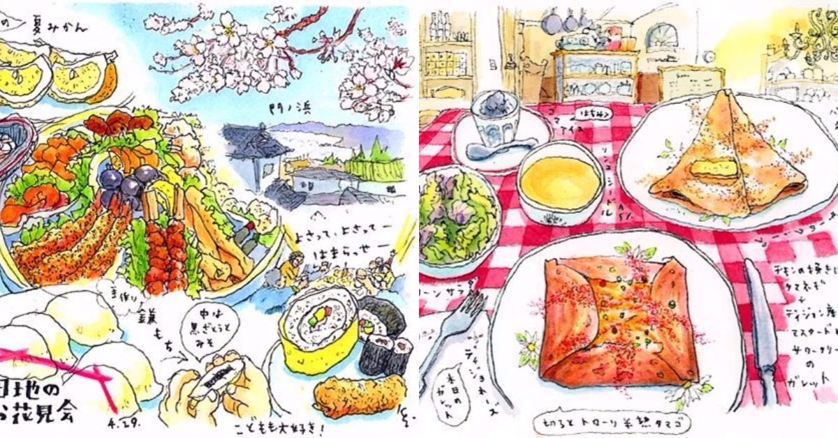 跟著手帳領略日本東北的人文風景！融合美食、美景的超強手繪旅遊日誌 namakemonokoto、KeikoOkabe、日本、東北、美食