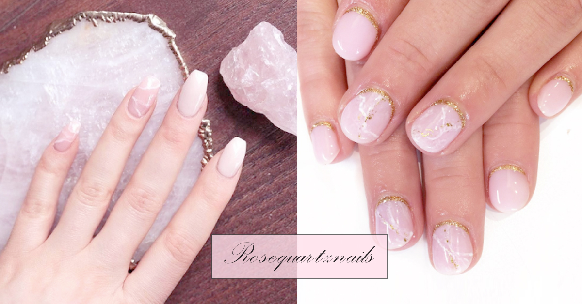 想要成為人氣王就從手指開始！粉水晶指彩幫你提升好感度 粉水晶、招桃花、好人緣、指彩、rosequartznails