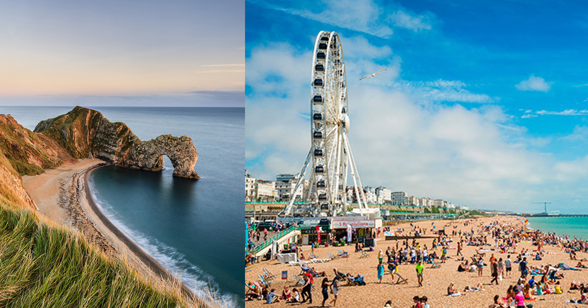 稍縱即逝的英國夏天你準備好沒？3個英國絕美海灘推薦 侏羅紀海岸、Jurassic coast、Devon、康瓦爾、Cornwall、布萊頓、Brighton、海灘