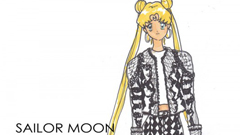 當美少女戰士變身時尚女麻豆 Jerome LaMaar的時尚插畫 美少女戰士、時尚、fashion、Sailor Moon、Jerome LaMaar