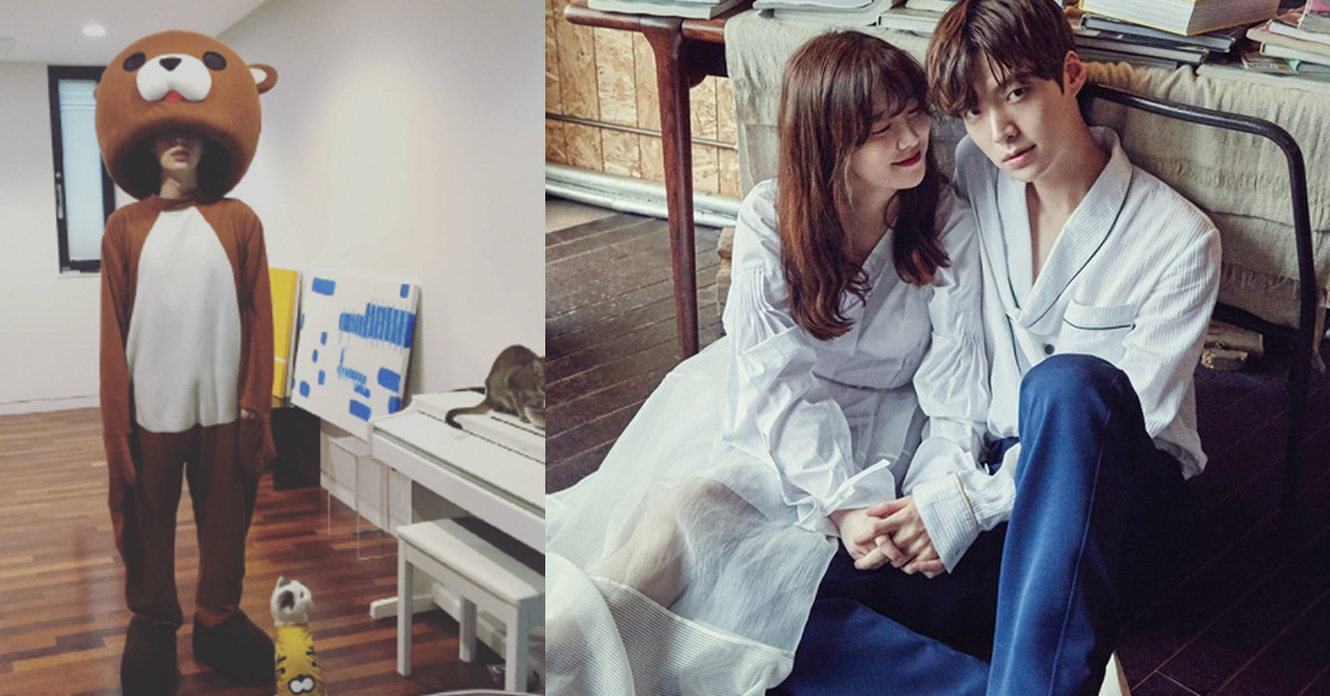 有這種老公病都好一半！安宰賢紀念日扮熊扭屁取悅具大人 安宰賢、具惠善、結婚紀念日、閃、新婚日記、夫妻