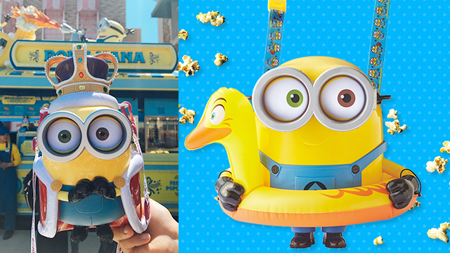 夏日新款Bob爆米花桶還附游泳圈？日本環球影城小小兵夏日祭典熱鬧來襲 愛玩妞、日本、大阪、環球影城、小小兵、夏日祭典、小小兵水花驚喜遊行、潑水祭、Bob爆米花桶、動漫、噴水槍