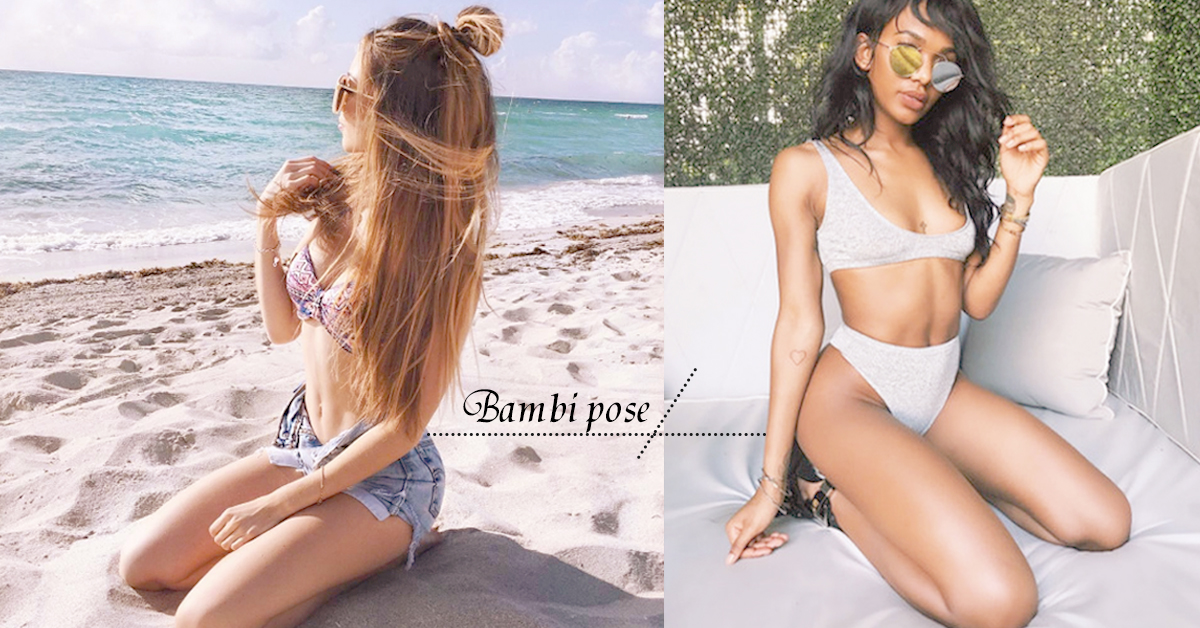 你今天斑比了沒？IG女孩都在學的「小鹿斑比」pose！ 斑比、小鹿斑比、Bambi、bambipose、貝拉哈蒂德