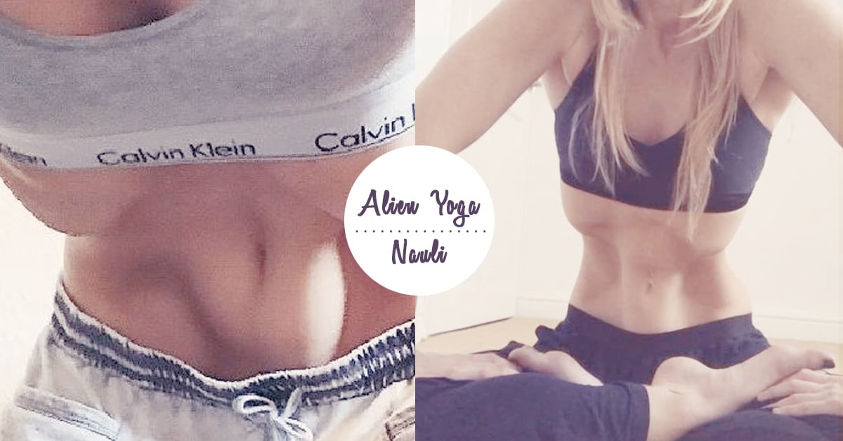 這個運動真的很不科學！國外現正流行的「外星人瑜伽」把肚子變不見 外星人瑜伽、Alien Yoga、滾胃法、Nauli、瑜伽