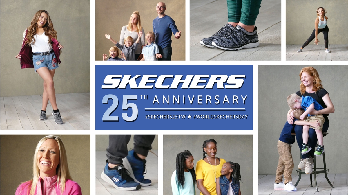 [新聞稿]讓你盡情酷玩你的美好！SKECHERS歡慶25週年推出端午超強折扣 SKECHERS、周年慶、折扣、球鞋、運動