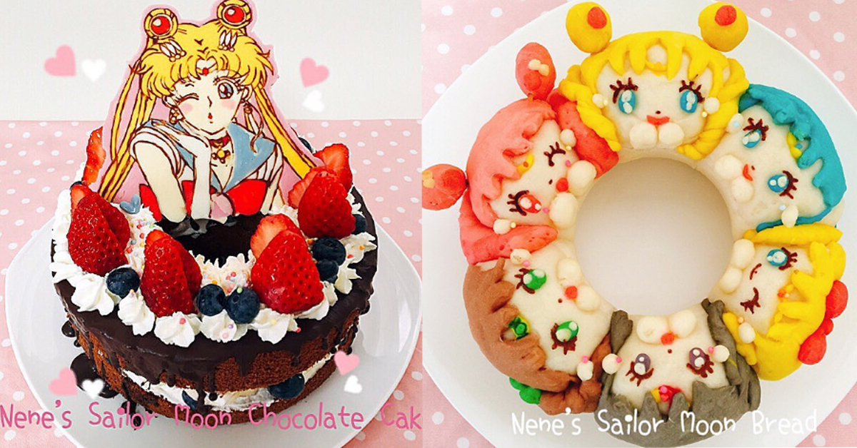 美少女戰士不考慮請她設計菜單嗎？美戰粉絲的精緻手作烘焙 美少女戰士、手作料理、Nene、烘焙、小小兔、小兔、蛋糕、法式吐司、餅乾、麵包、鬆餅