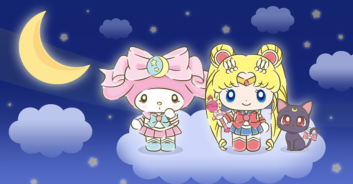 萌萌大爆發的超夢幻組合！美樂蒂成為美少女戰士新成員啦 美少女戰士、夢幻、美樂蒂、Sailor Moon、My Melody、聯名