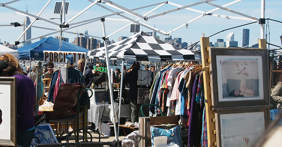 【特派妞！駐紐約新鮮234】跳蚤市場就該這樣逛！把曼哈頓當背景的「Brooklyn Williamsburg Flea」 SSSHIN有型觀點、SHIN、專欄、紐約、時尚、曼哈頓、背景、跳蚤市場、小技巧、可愛、小物
