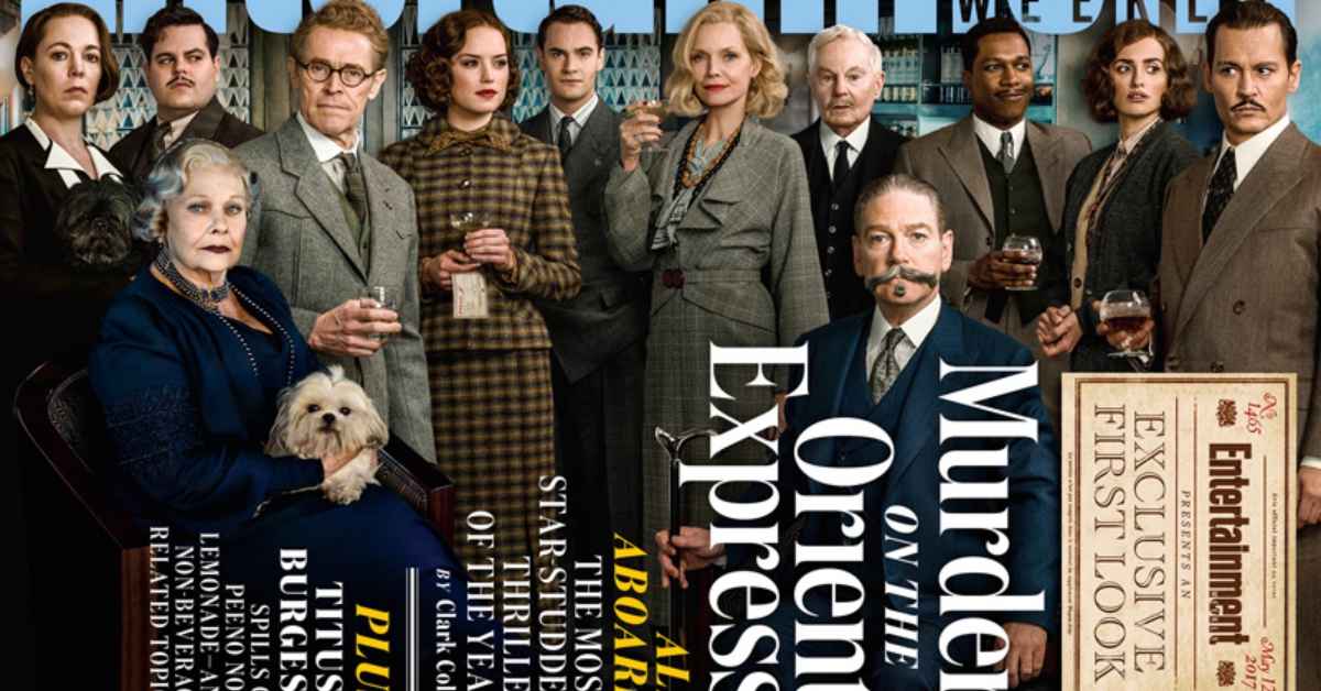 華麗A咖齊聚一堂！經典犯罪題材《東方快車謀殺案》首波前導預告釋出～ 東方快車謀殺案、Murder on the Orient Express、預告、前導預告、強尼戴普、潘妮洛普、茱蒂丹契、威廉達佛、蜜雪兒菲佛