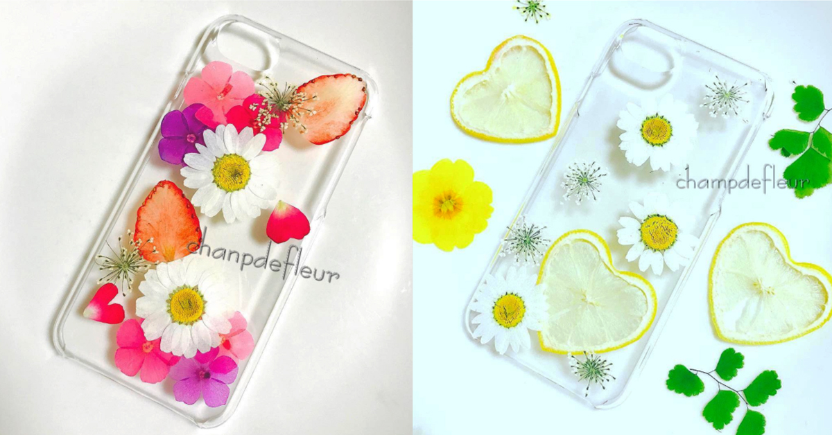 拿來拍照也超適合！美到出水的水果×花瓣手機殼 花瓣、水果、手機殼、chanpdefleurakari、夏天、akari